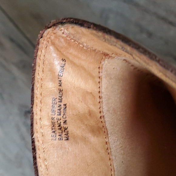 Born Women Two tone Leather Studded Tall Western Boots Ankle zipper shoes - Picture 10 of 13